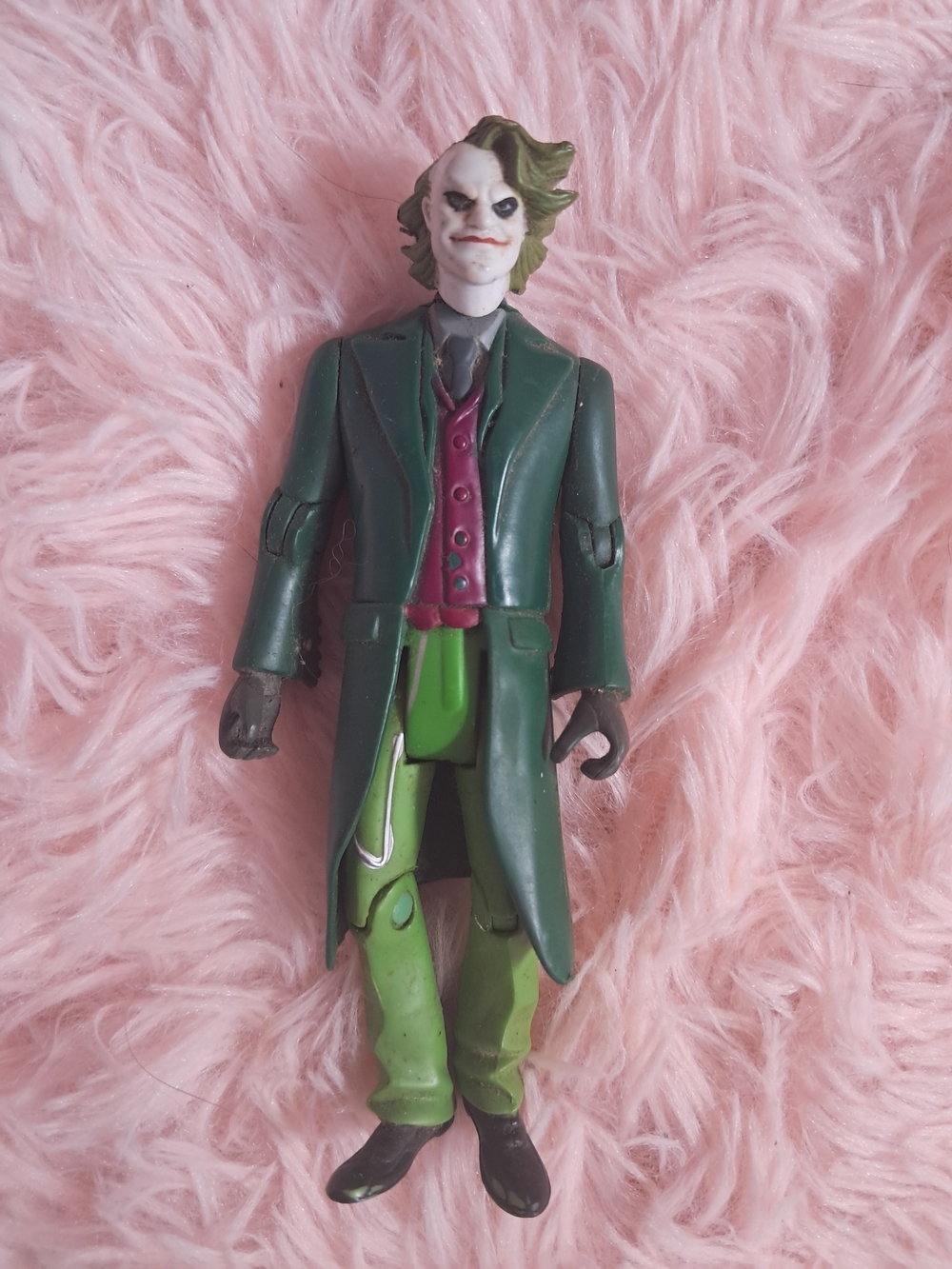 DC Comics Joker Action Figure - Dark Green, Light Green, Purple, White